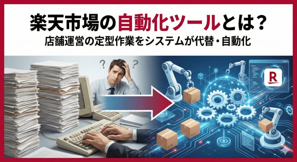 楽天市場の自動化ツールとは？
