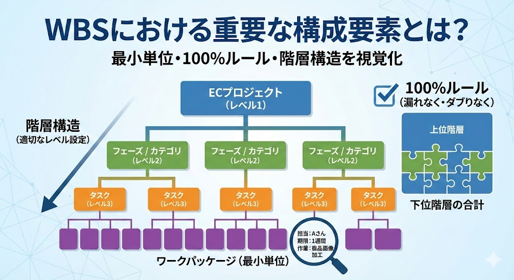 WBSにおける重要な構成要素とは?