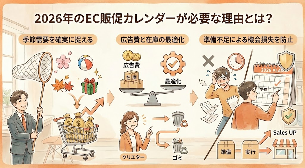 2026年のEC販促カレンダーが必要な理由とは?