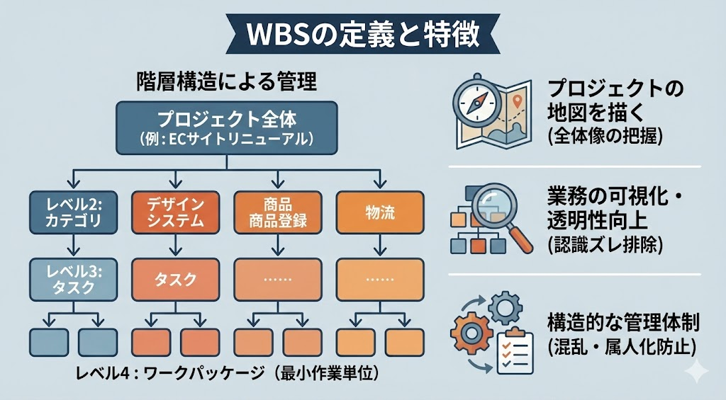 WBSの定義と特徴