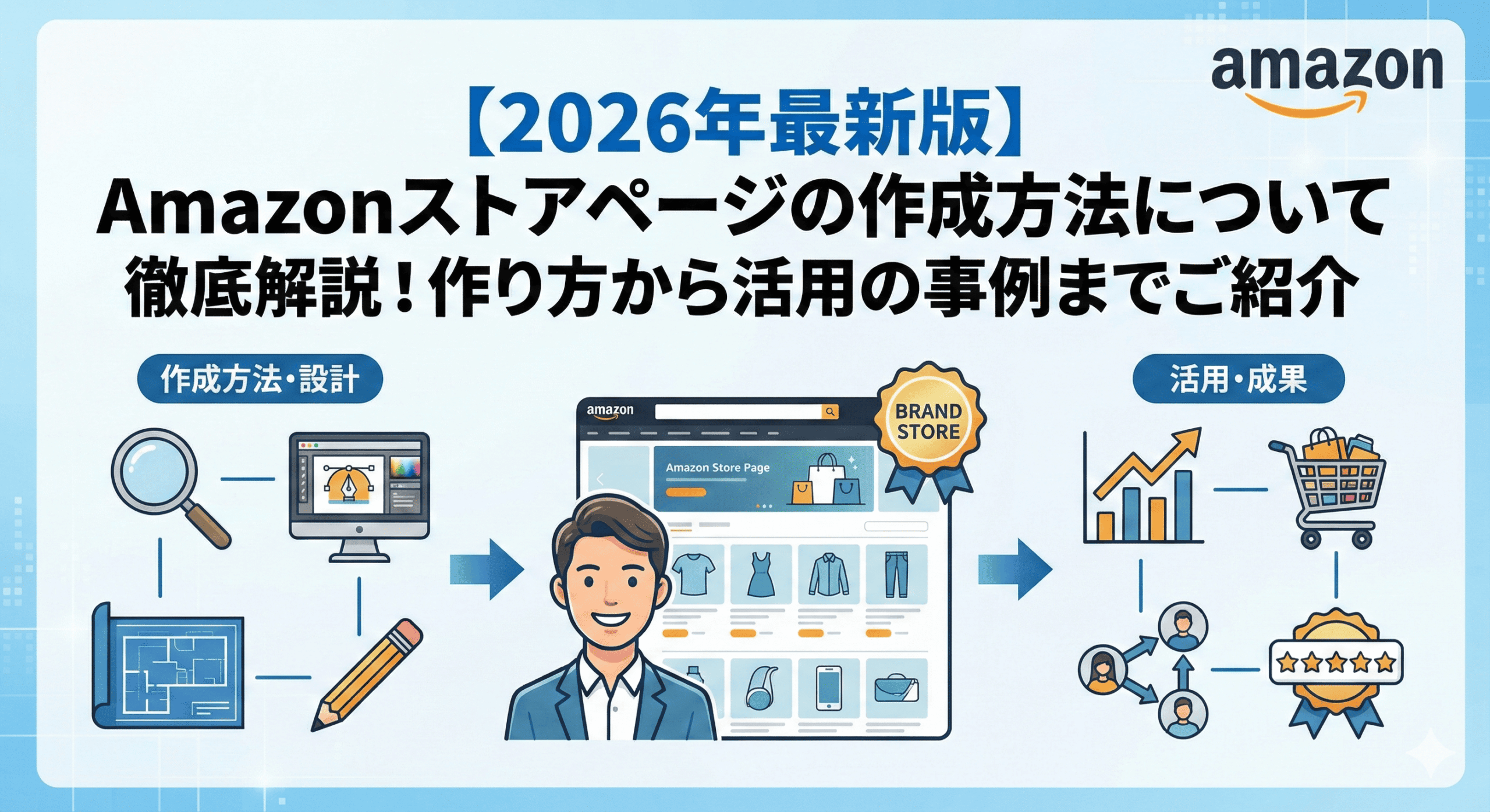 2026年最新版】Amazonストアページの作成方法について徹底解説！作り方から活用の事例までご紹介