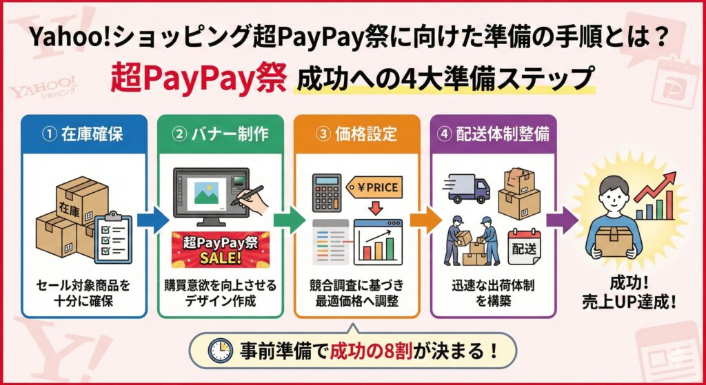 Yahoo!ショッピング超PayPay祭に向けた準備の手順とは？