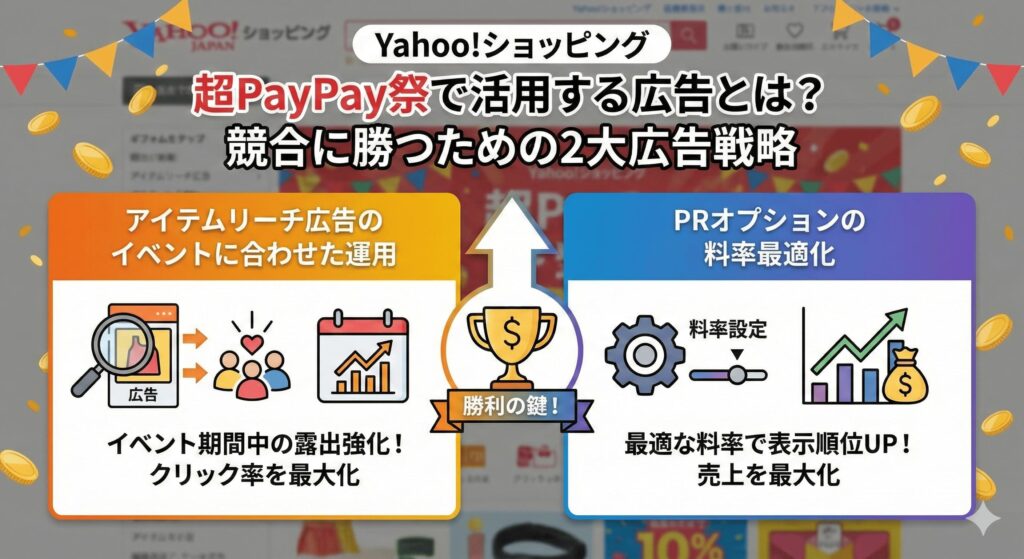 Yahoo!ショッピング超PayPay祭で活用する広告とは？