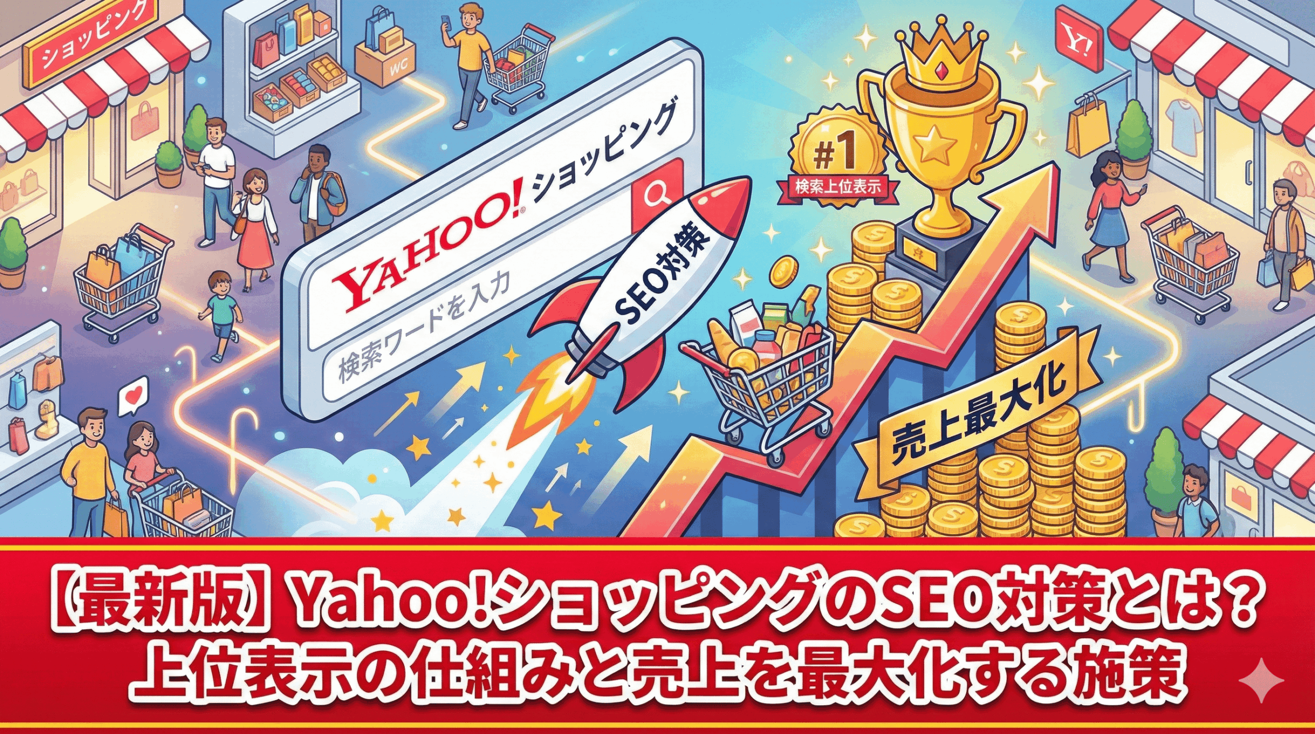【最新版】Yahoo!ショッピングのSEO対策とは？上位表示の仕組みと売上を最大化する施策