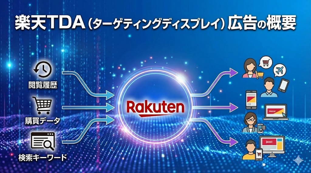 楽天TDA(ターゲティングディスプレイ)広告の概要