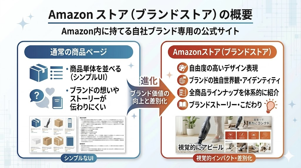 Amazonストア（ブランドストア）の概要
