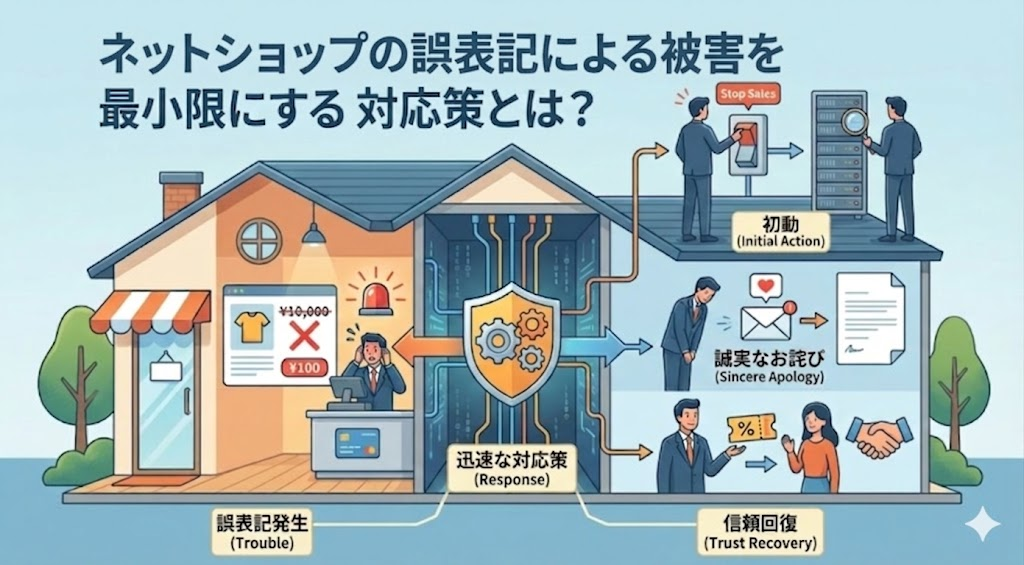 ネットショップの誤表記による被害を最小限にする対応策とは？