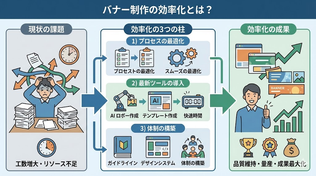 バナー制作の効率化とは？