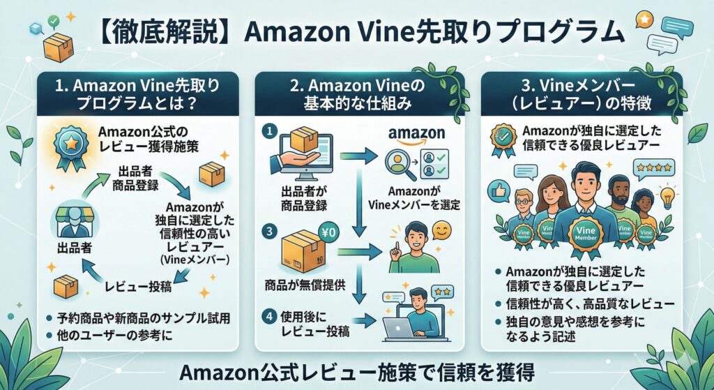 Amazon Vine先取りプログラムとは?