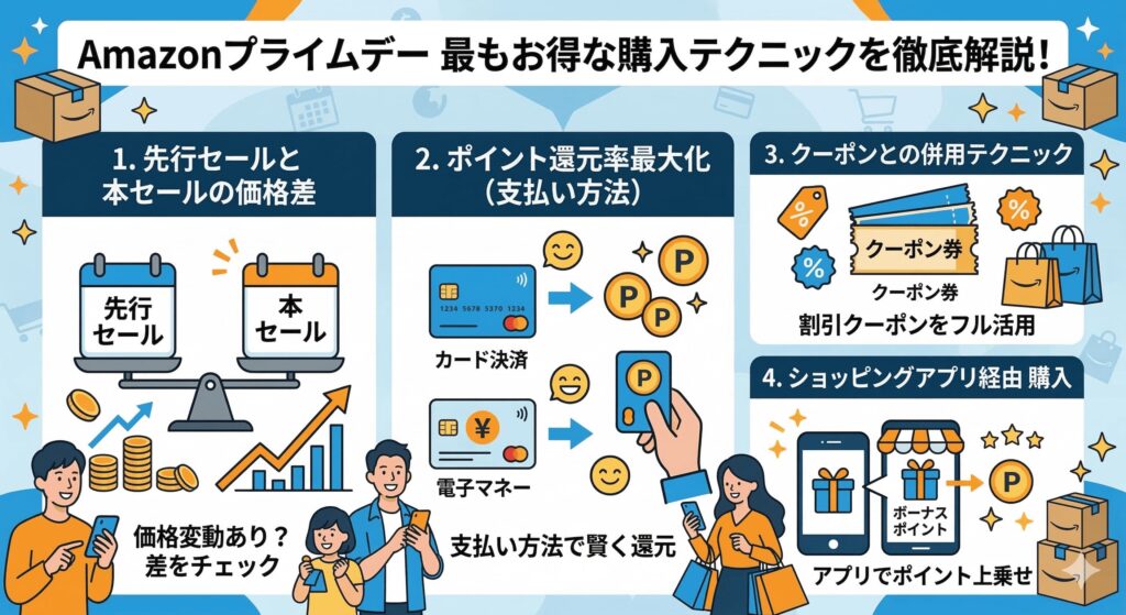 Amazonプライムデーはどう購入するのが最もお得なのか？