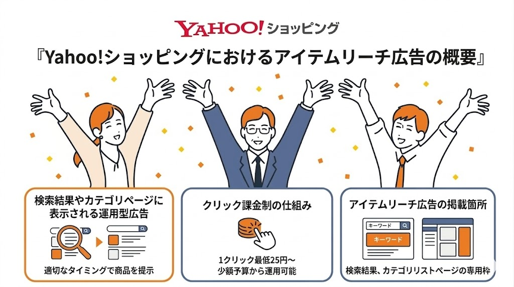 Yahoo!ショッピングにおけるアイテムリーチ広告の概要