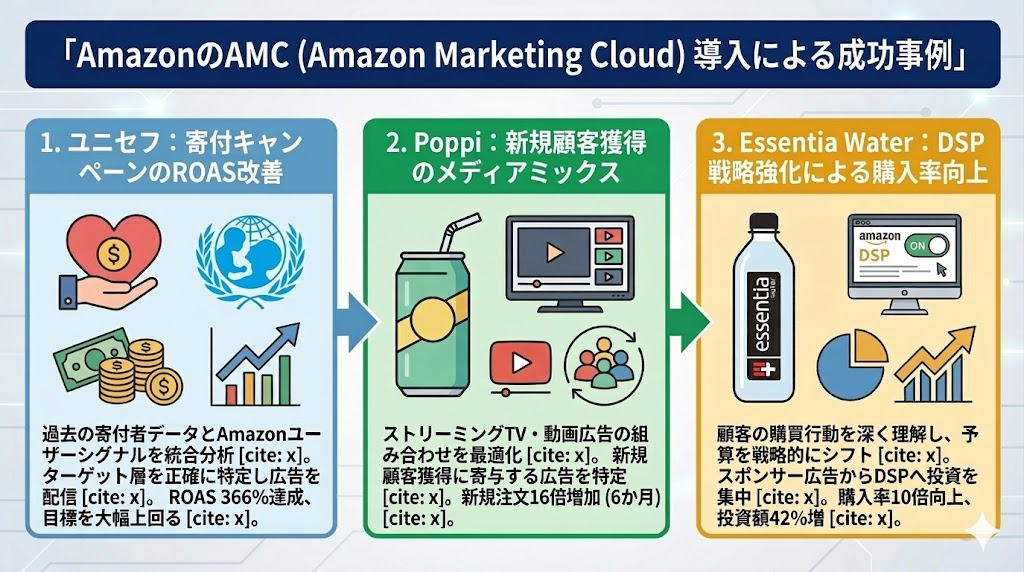 AmazonのAMC（Amazon Marketing Cloud）導入による成功事例
