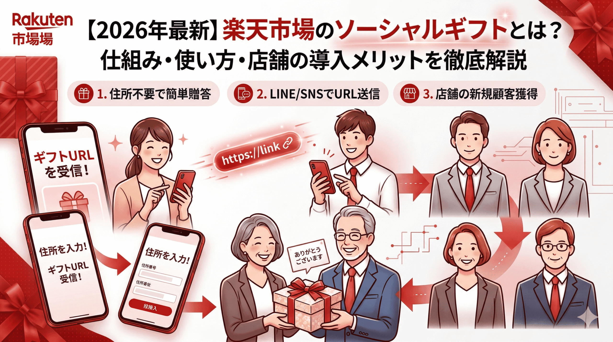 【2026年最新】楽天市場のソーシャルギフトとは？ 仕組み・使い方・店舗の導入メリットを徹底解説