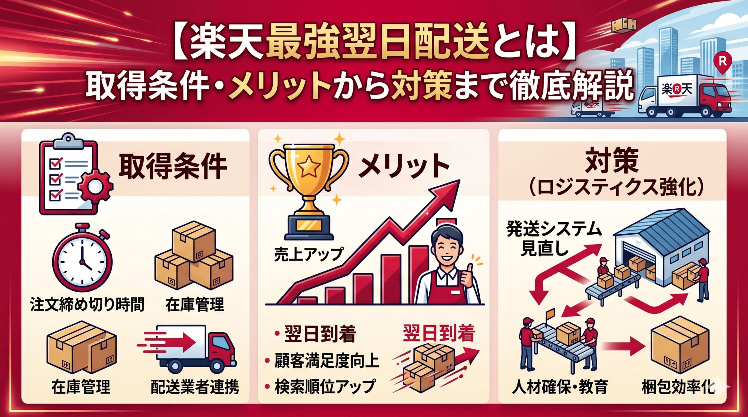 楽天最強翌日配送