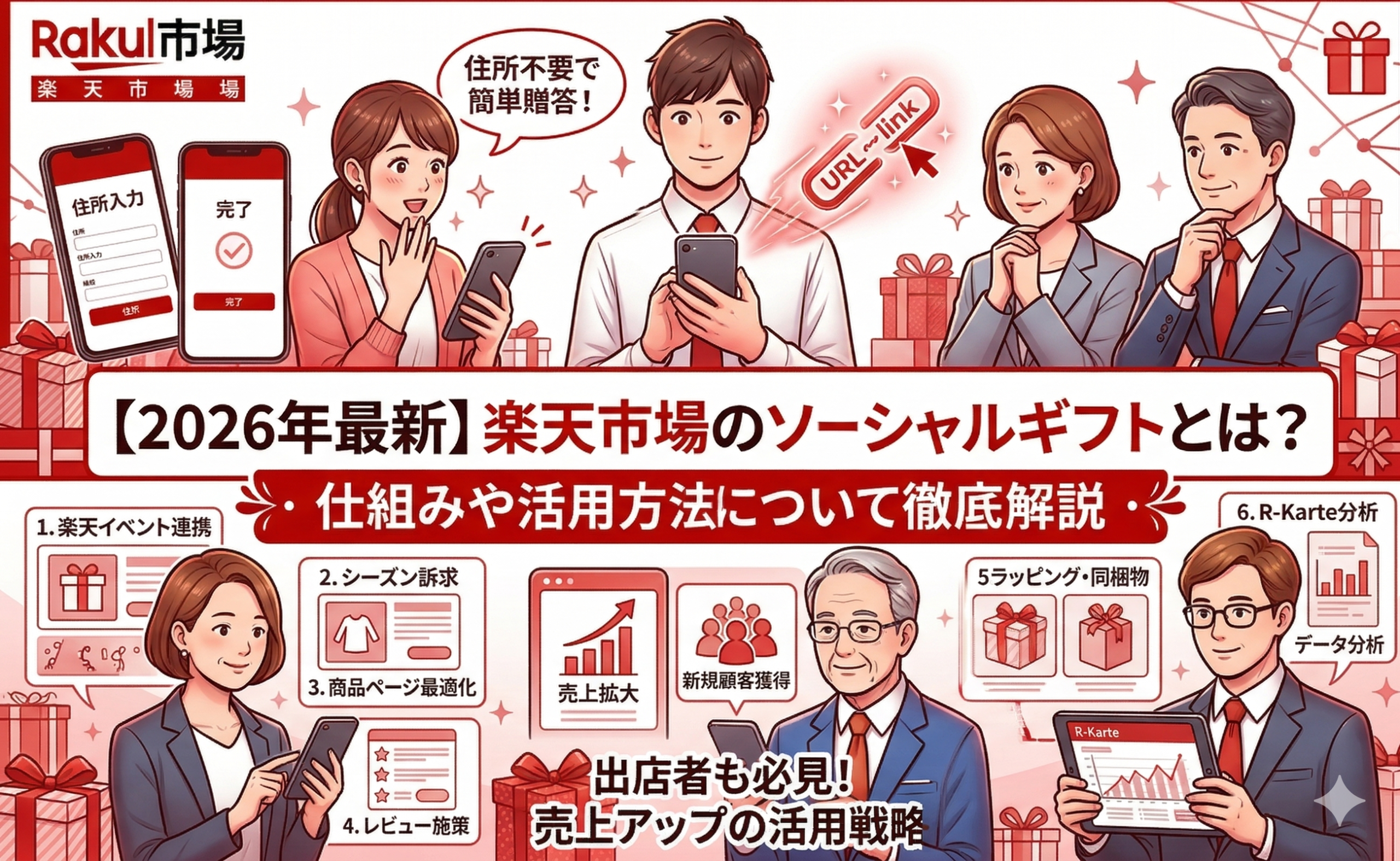 【2026年最新】楽天市場のソーシャルギフトとは？ 仕組みや活用方法について徹底解説