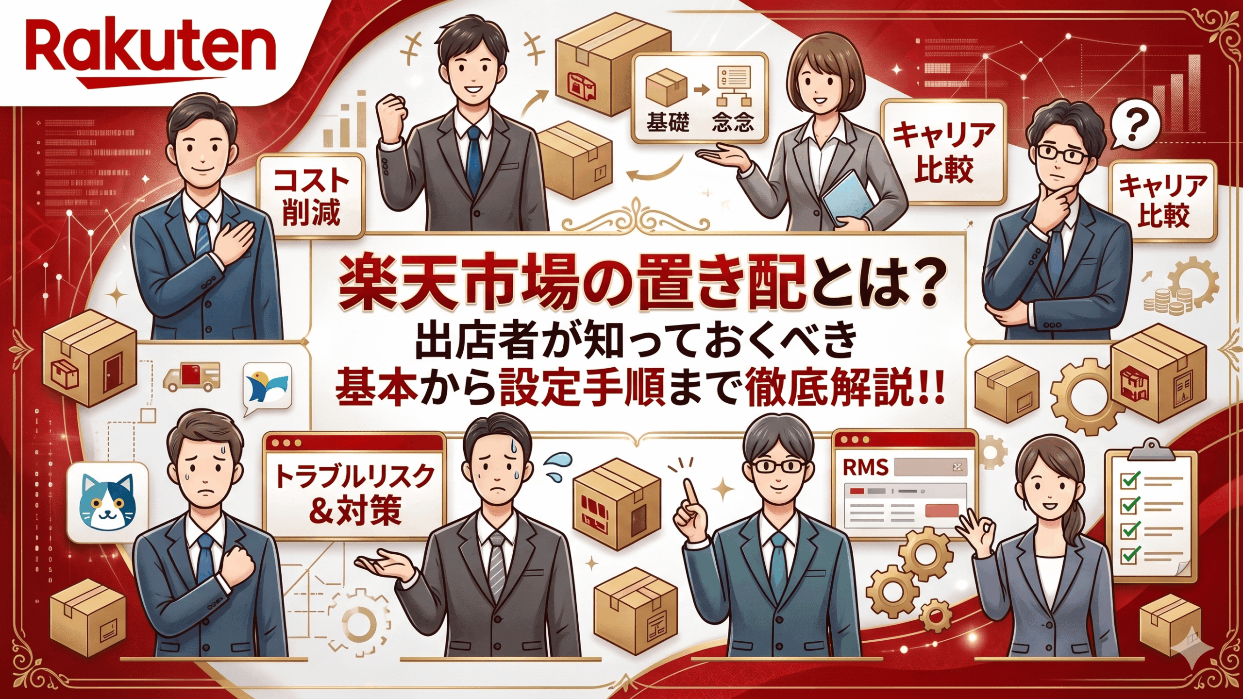 楽天市場の置き配とは？出店者が知っておくべき基本から設定手順まで徹底解説！！
