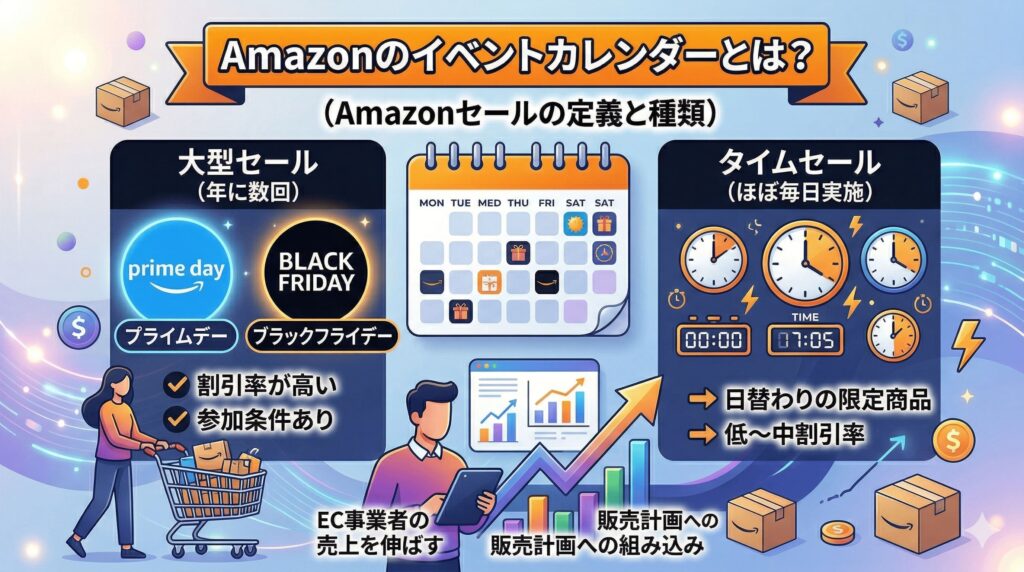 Amazonのイベントカレンダーとは?