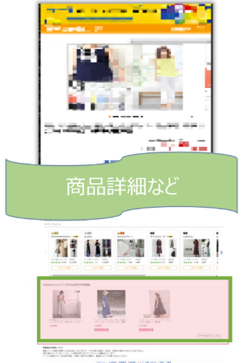 商品詳細ページの関連商品エリア