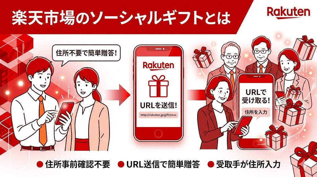 楽天市場のソーシャルギフトとは