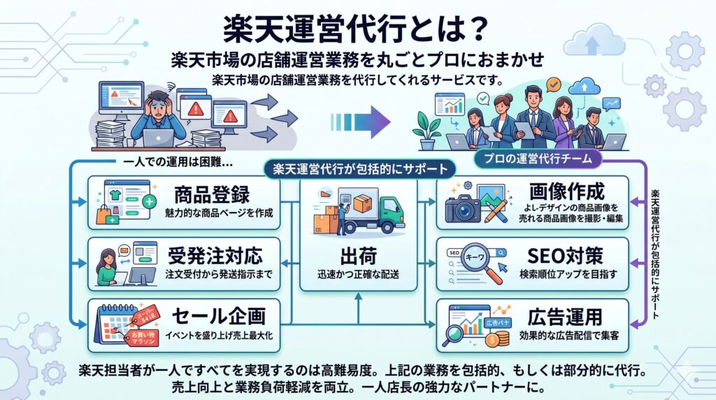 楽天運営代行とは？