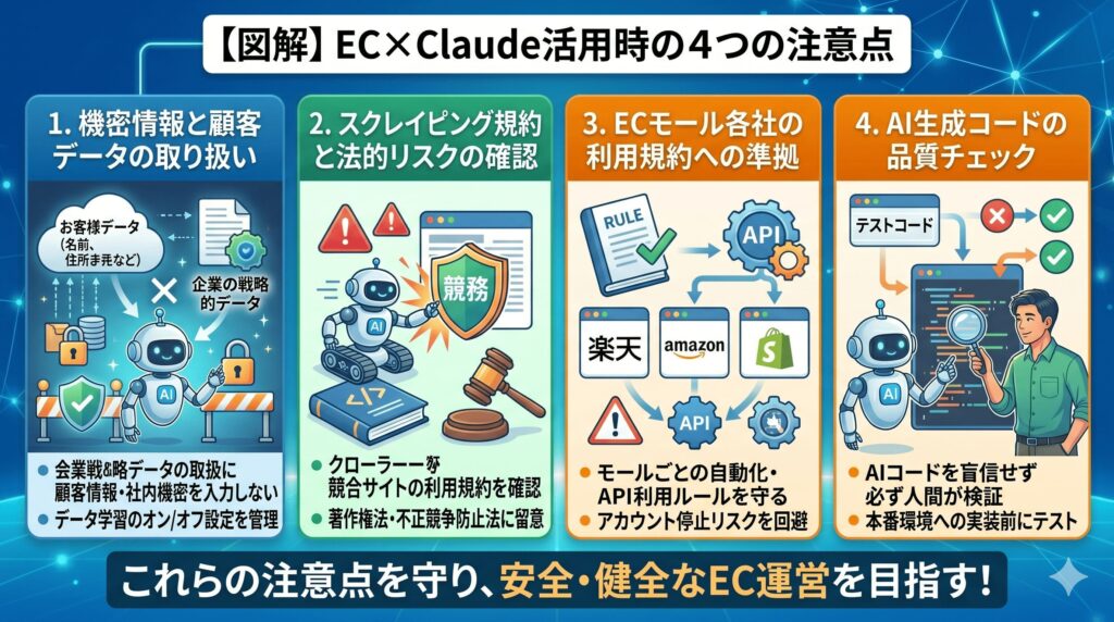 EC×Claude活用時の注意点とは？