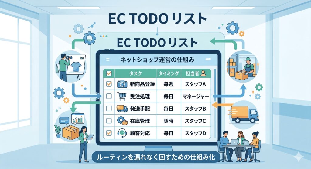 ECのtodoリストとは？